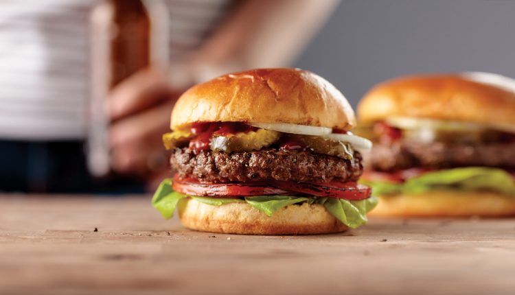 Classic American Burger at Home