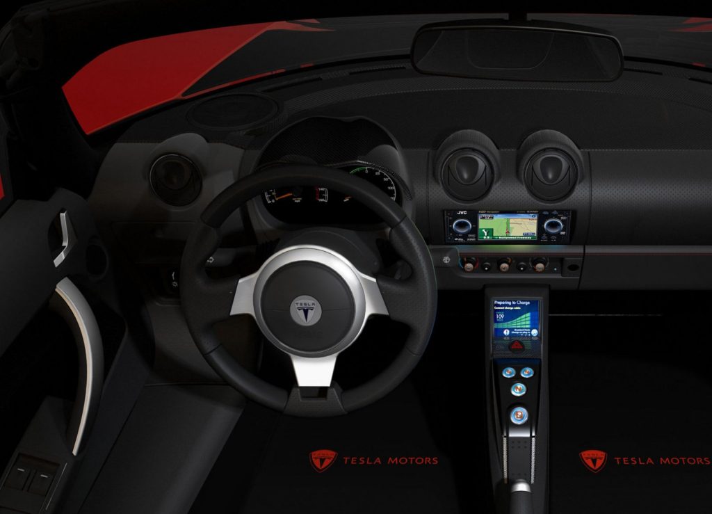 Tesla Roadster Electric Car