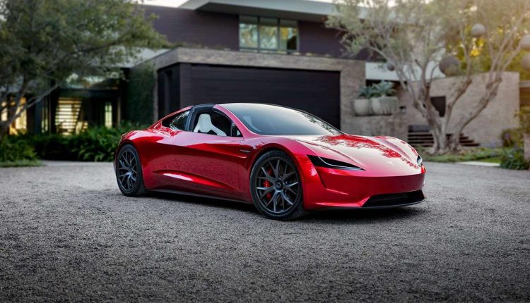 Tesla Roadster Electric Car